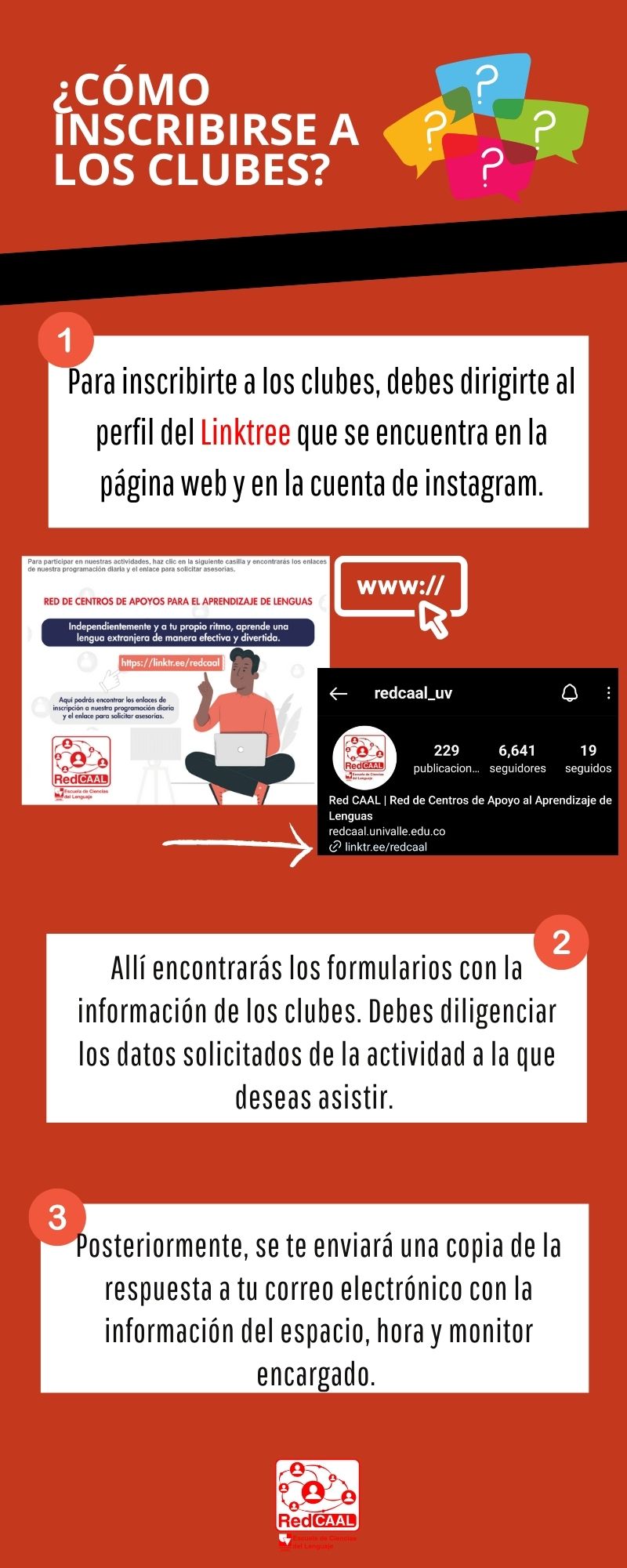 ¿Cómo inscribirse a los clubes?